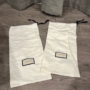 Gucci shoe bags (pair)